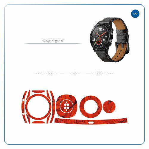 Huawei_Watch GT_Red_Flower_2